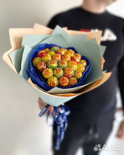 Букет из chupa chups