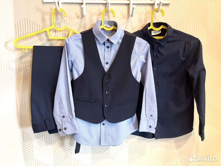 Школьная форма синяя для мальчика 122 128