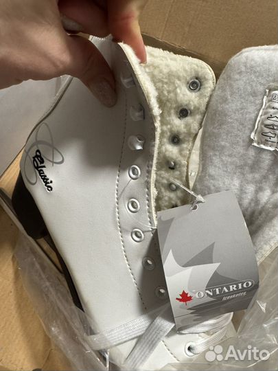 Коньки фигурные ontario
