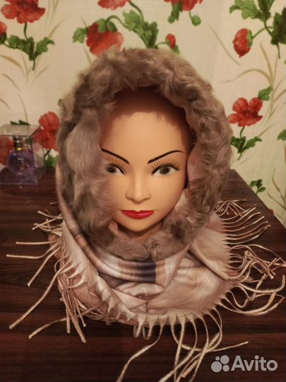 Каракулевая новая косынка