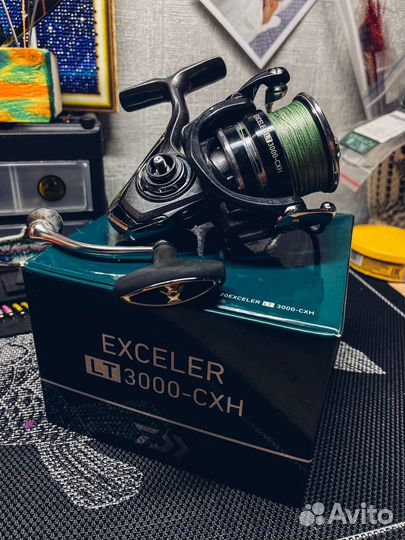 Катушка daiwa exceler lt 3000