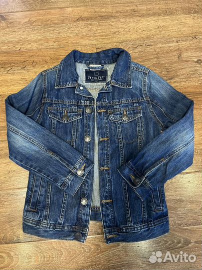 Джинсовая куртка zara 128