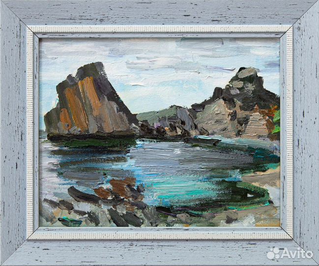 Картина маслом в раме, авторская живопись