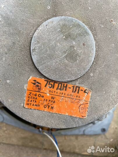 Динамик 75 гдн