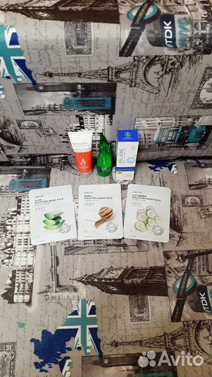 Корейский набор уход косметика новогоднее набор