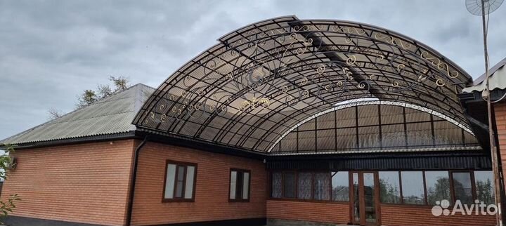 Навесы кованные