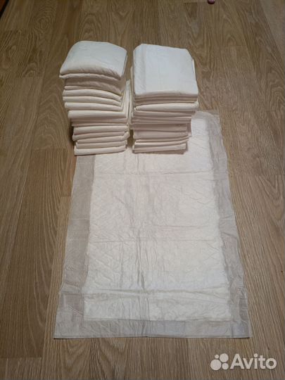 Одноразовые пелёнки 60х40 - 30штук