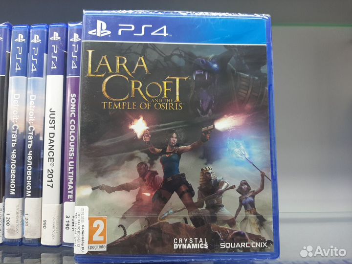 Lara Croft and The Temple of Osiris PS4, новый, ру