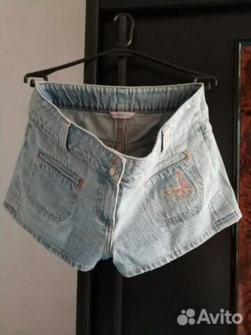 Шорты джинсовые