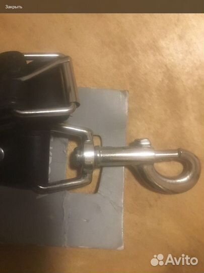 Ошейник и поводок кожа буйвола-набор. Новые