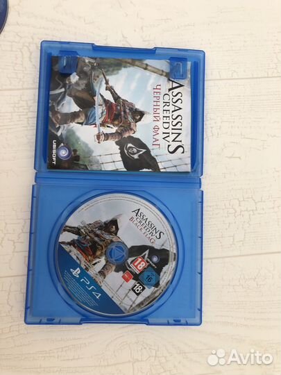 Ps4 assassin's creed 4 черный флаг диск