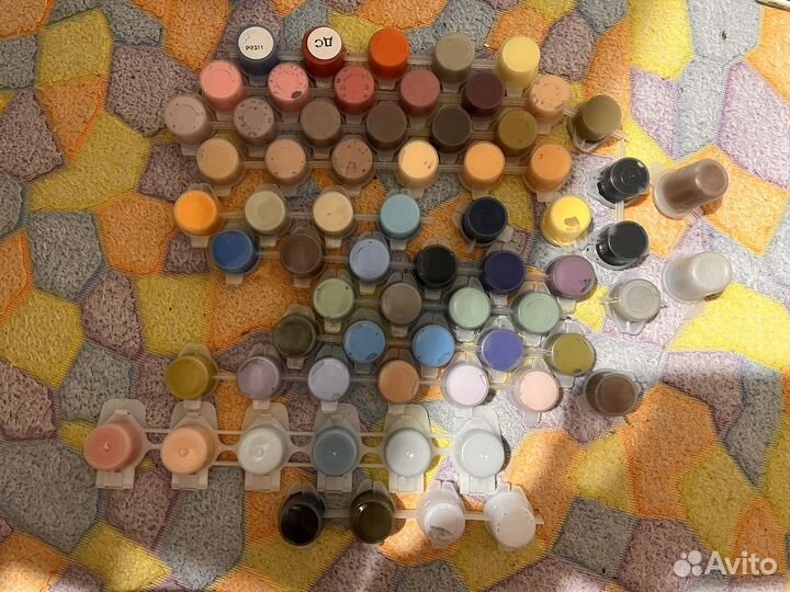 Акриловые краски для картин по номерам