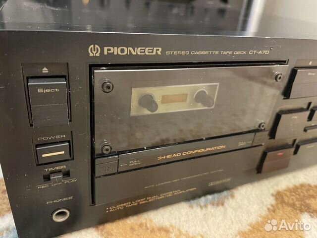 Кассетная дека Pioneer CT-A7D Топ Nakamichi 660ZX объявление продам