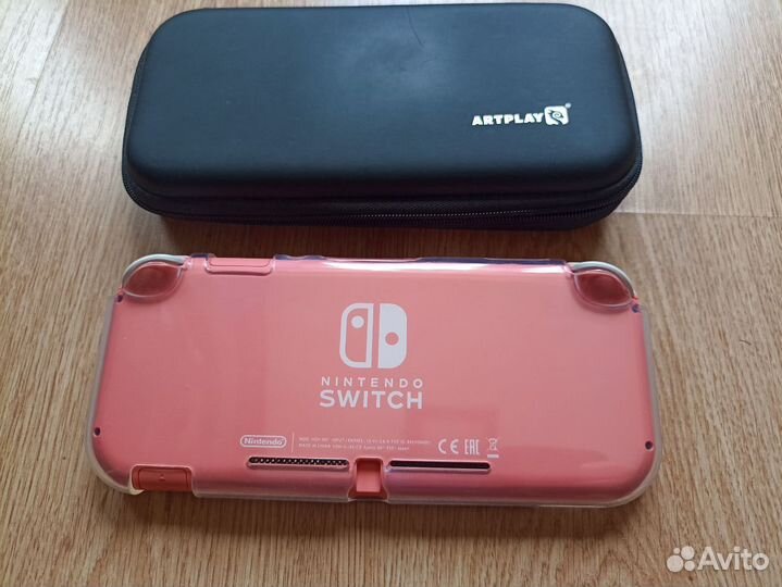 Nintendo Switch Lite прошит + 20 игр