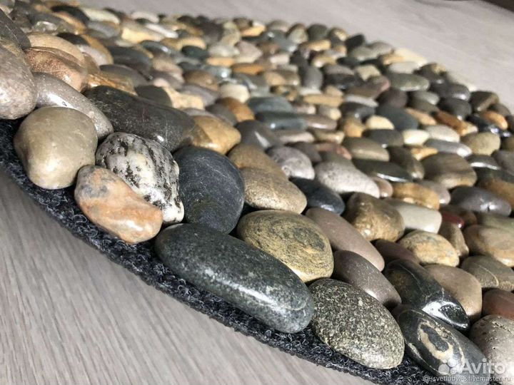 Коврик из морского камня