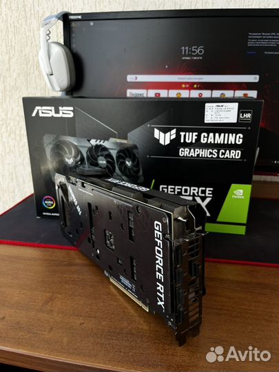 Видеокарта Asus RTX 3060 TI 8GB