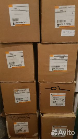 Автоматические выключатели Merlin Gerin 16-630A