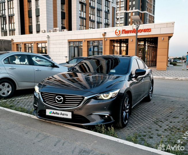 Mazda 6 2.5 AT, 2016, 134 000 км