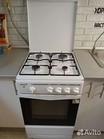 Газовая плита с электрической духовкой