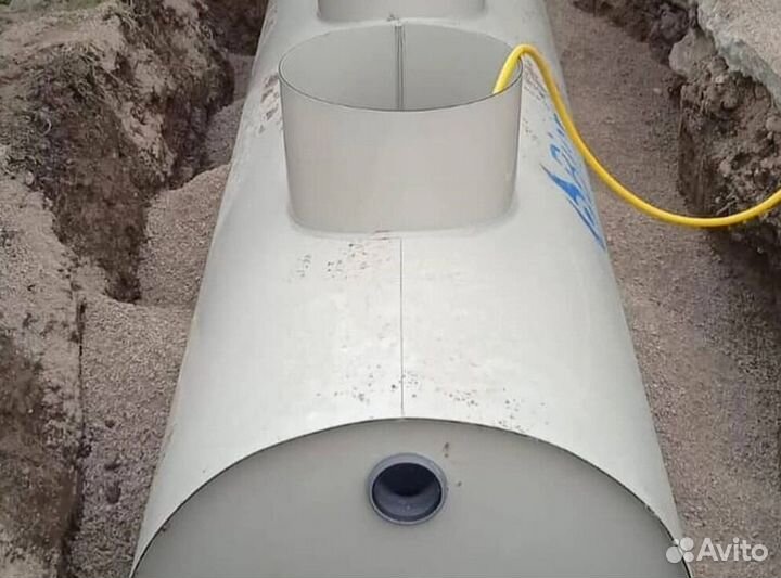 Септик под ключ для 6-8 человек