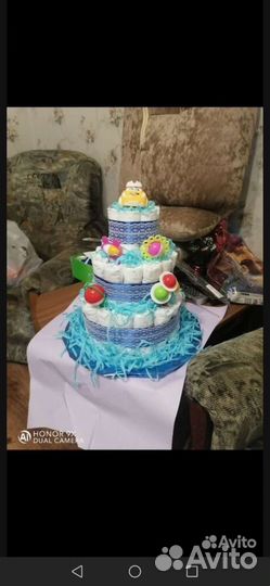 Торт из памперсов