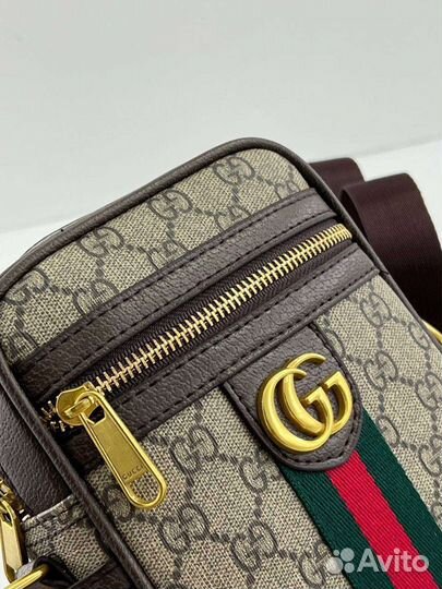 Новая мужская сумка Gucci (2 цвета)