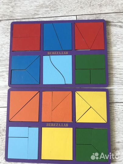 Квадраты никитина 1 уровень