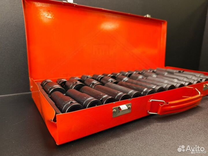 Набор ударных головок 1/2 8-32 мм