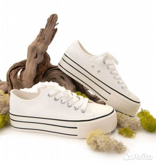 Кеды текстильные новые