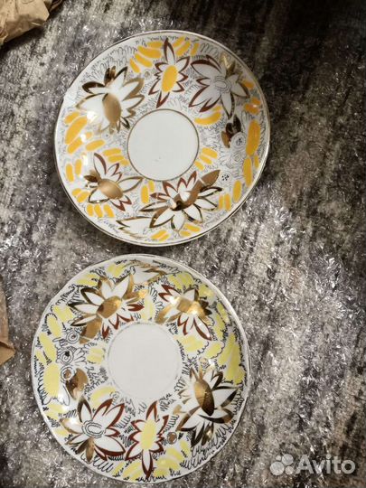 Тарелки блюдца СССР