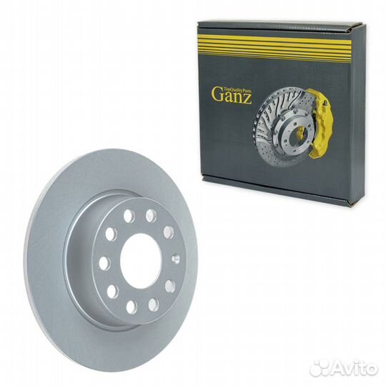 Диск тормозной задний с покрытием VAG A3/Octavi