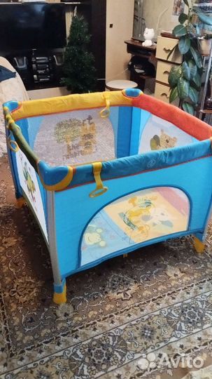 Большой детский манеж бу