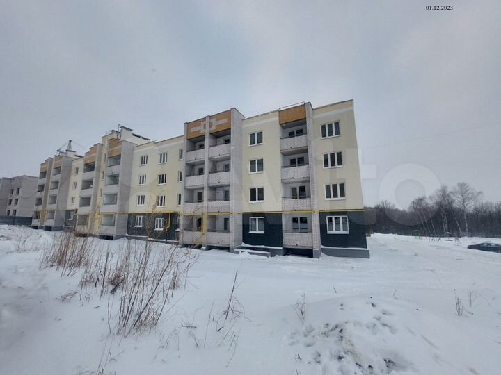 2-к. квартира, 51,4 м², 2/4 эт.