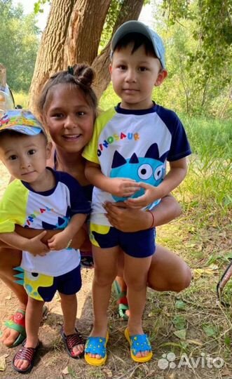 Новые купальные костюмы мальчикам 3-6 лет