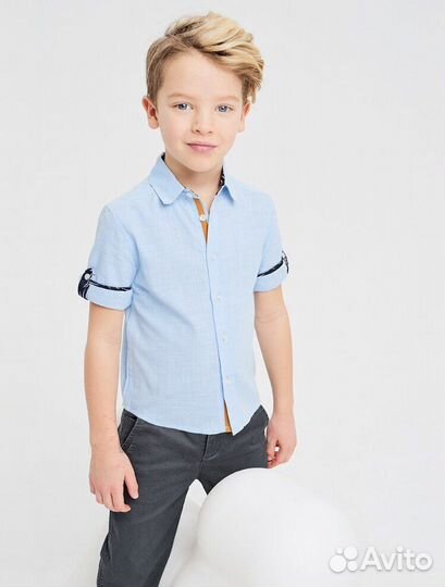 Рубашка для мальчика 110-116
