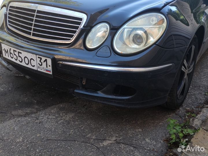 Бампер передний mercedes w211