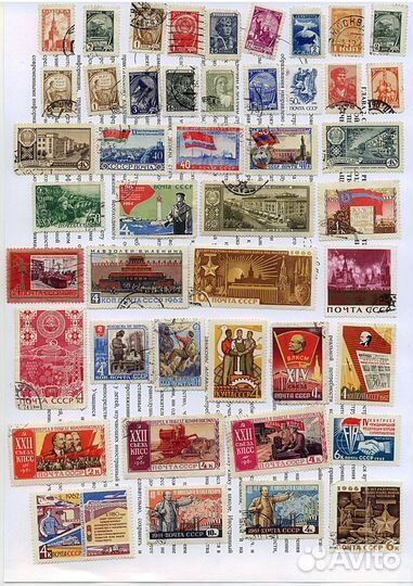 Марки СССР и других стран