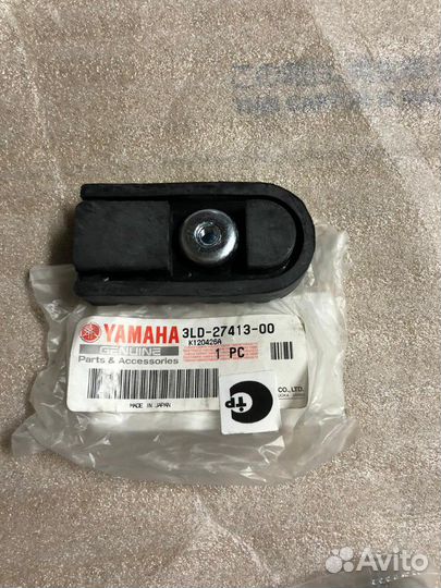 Оригинальная накладка подножки Yamaha TW 125