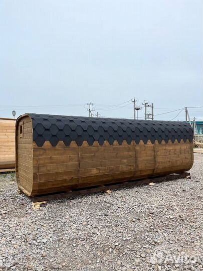 Бани-бочки квадро в наличии