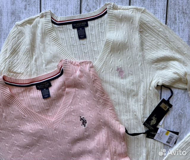S,M,L/Us Polo Assn джемпер женский. Оригинал