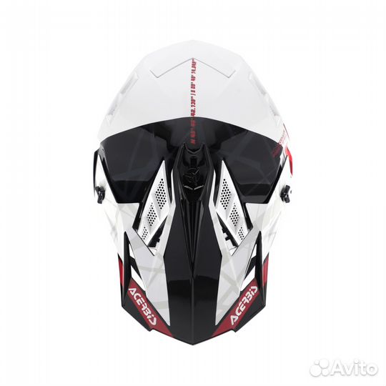 Мотокроссовый Шлем Acerbis X-track 22-06 Black/Whi