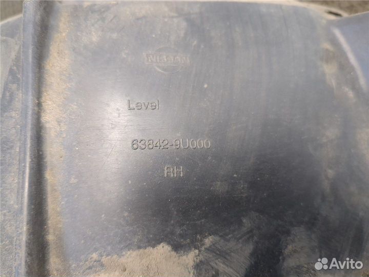 Защита арок (подкрылок) Nissan Note E11, 2007