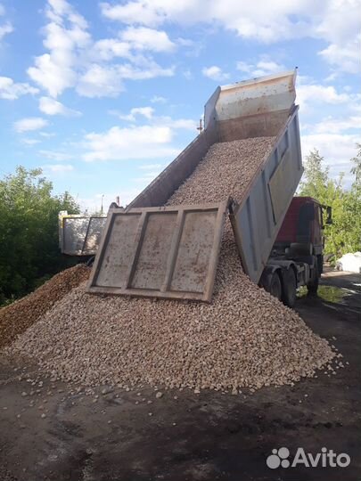 Щебень, Бут, Отсев от 30 тонн