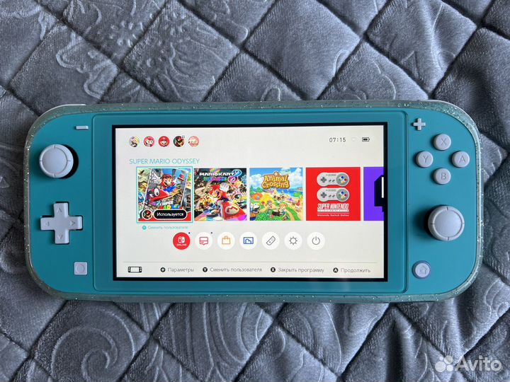 Nintendo switch lite с 9 играми