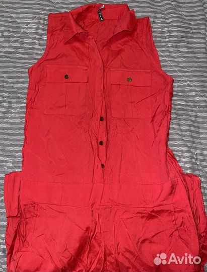 Комбинезон коралловый