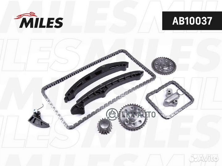 Miles AB10037 деталь Цепь грм (комплект co звездам