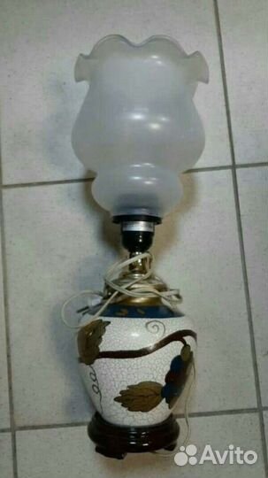 Настольные лампы и светильники СССР