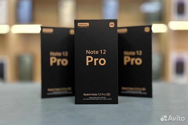 Redmi Note 12 Pro 5G 256GB Черный Новый