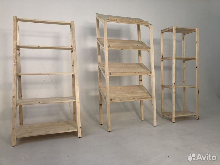 Стеллажи деревянные любых размеров