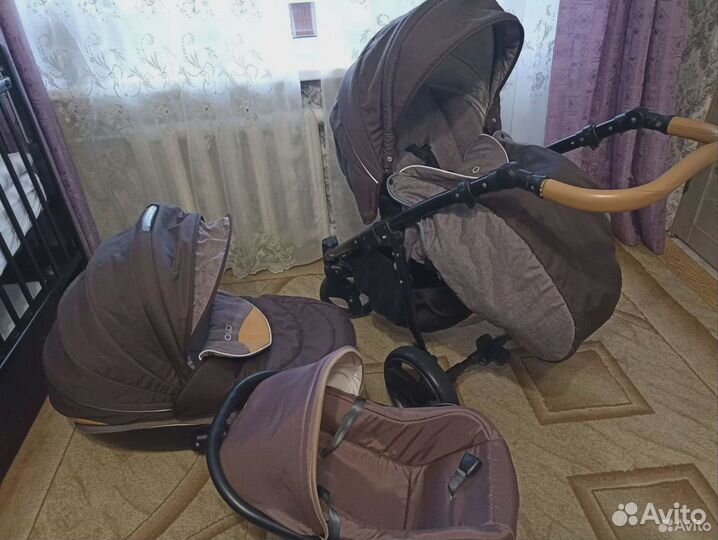 Коляска 3 в 1 Тутис